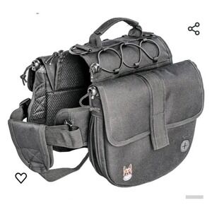 K9 Dog Backpack for Disc Golf Hiking Traveling Camping Training Harness